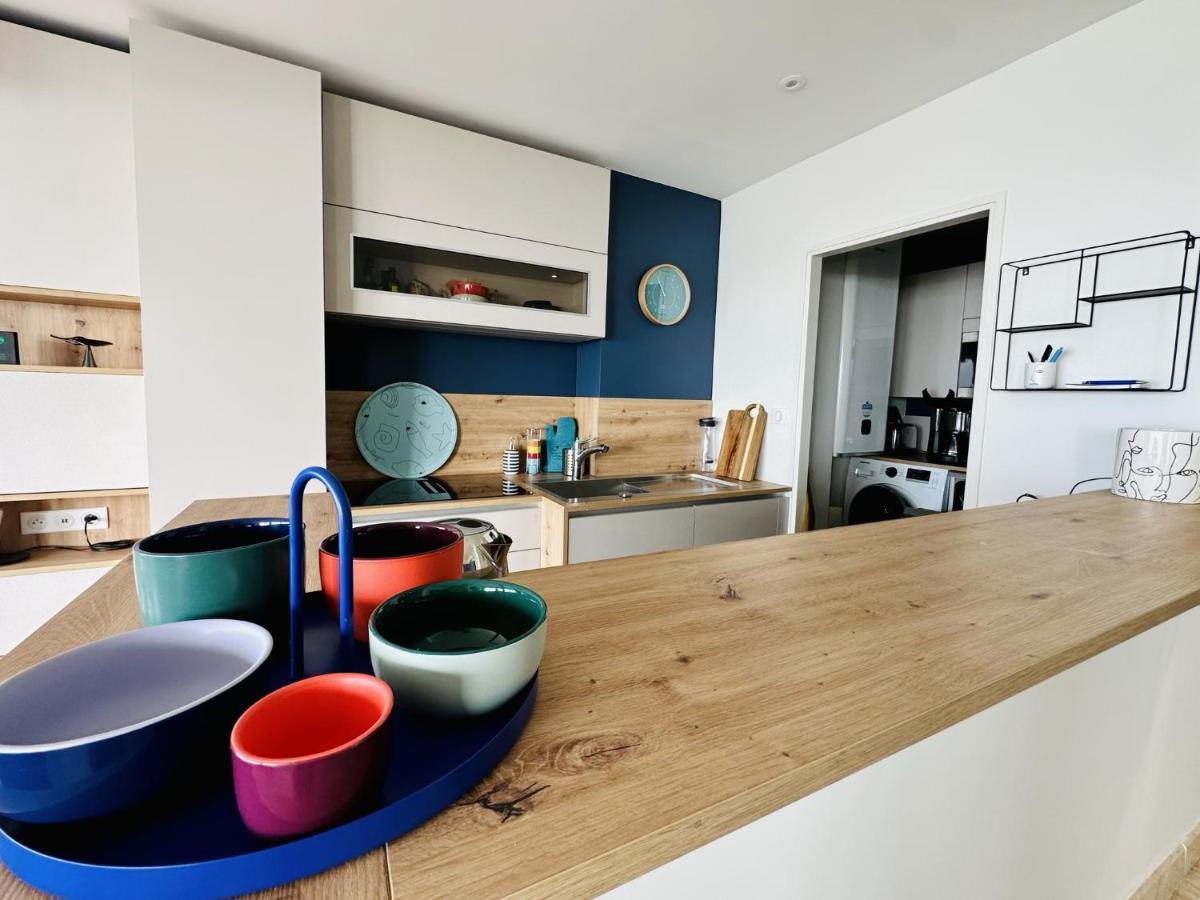 Appartement Renove A Neuf Avec Vue Imprenable Sur La Baie Des Sables D Olonne 6 Pers Les Sables-dʼOlonne Dış mekan fotoğraf